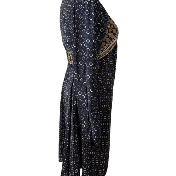 NWT Max Studio Geometric Dress Long Sleeves Size S - Picture 3 of 10